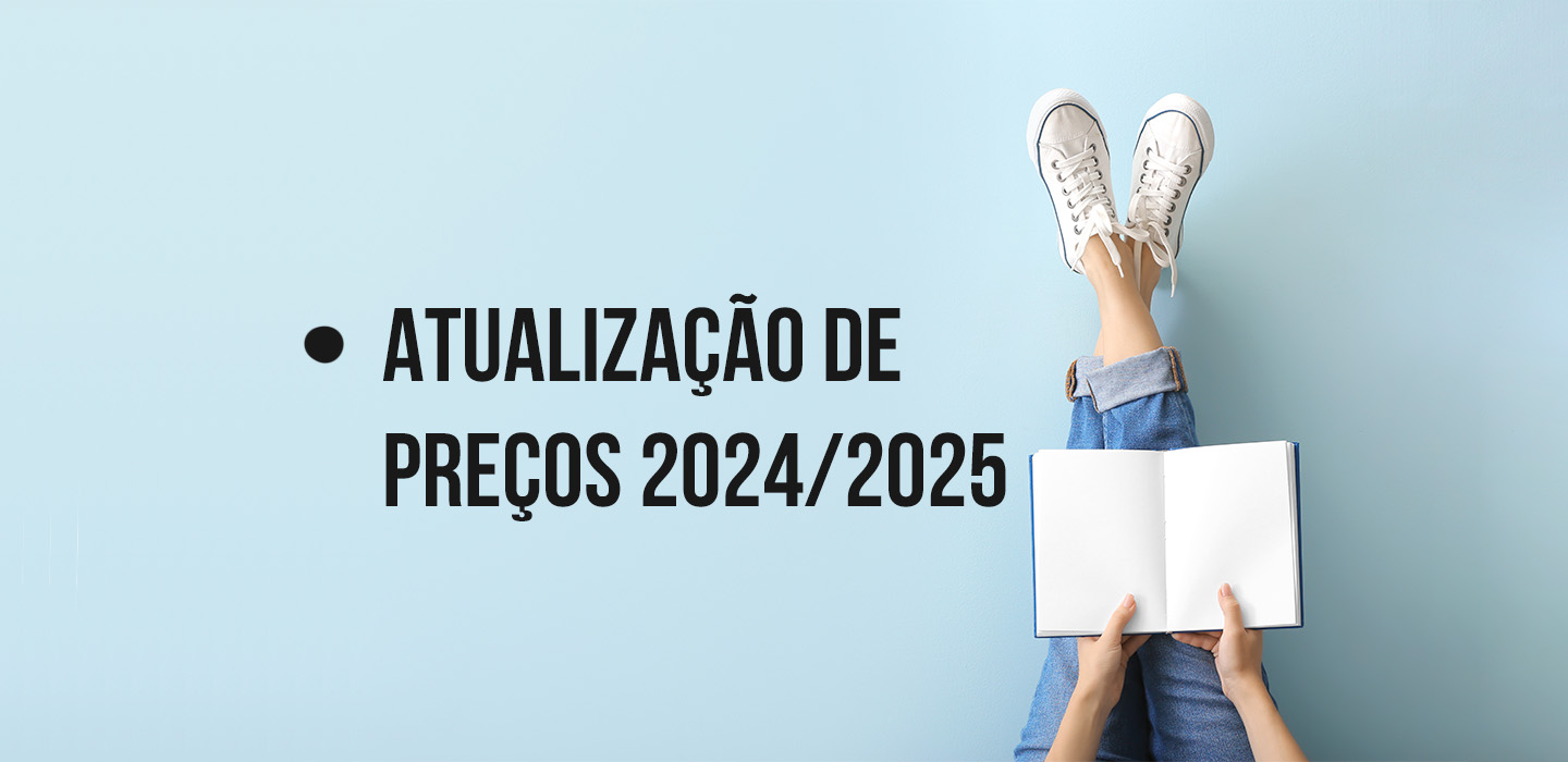 Atualização de preços 2024/2025