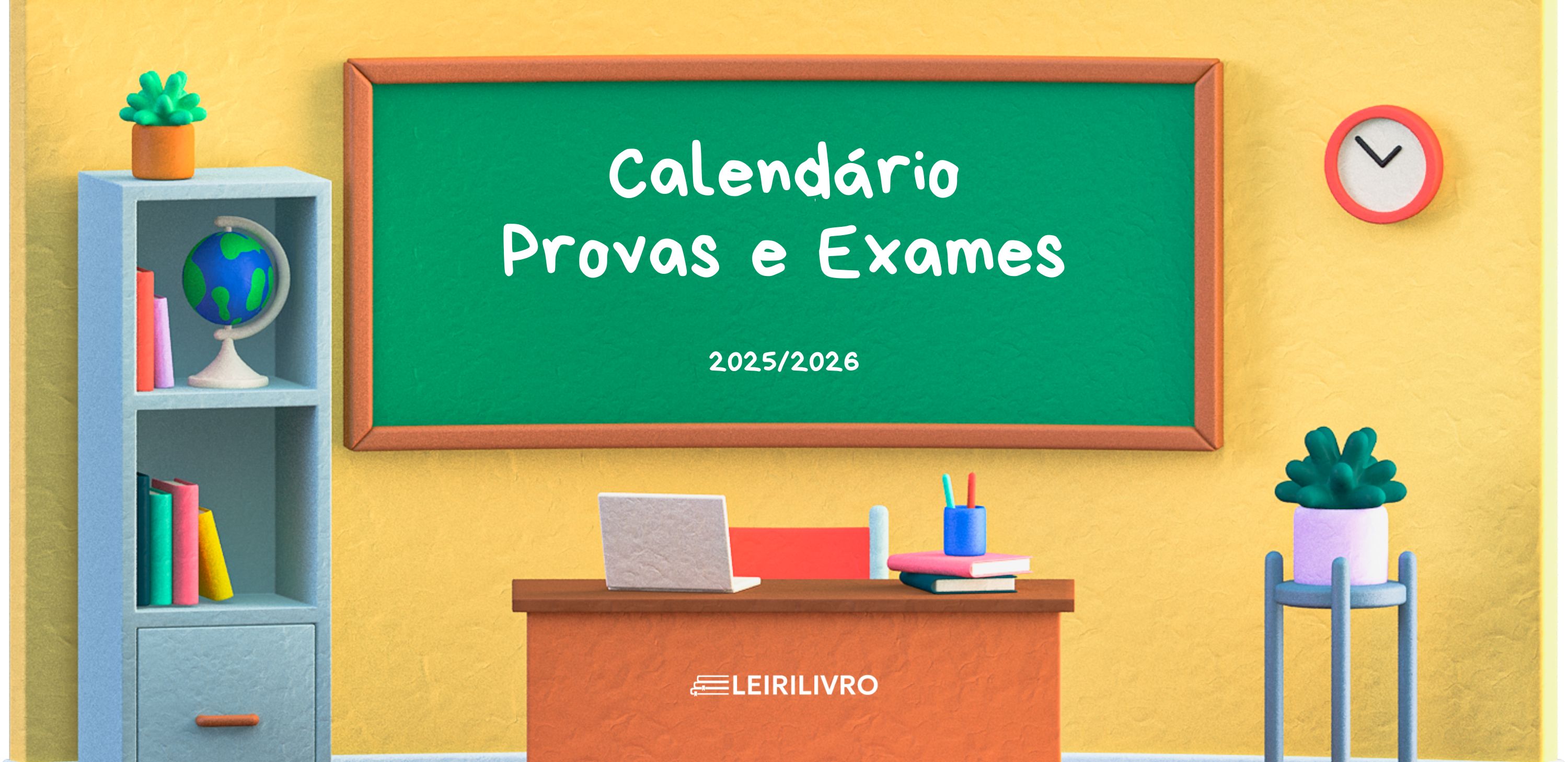 Calendário de Provas e Exames 2025/2026