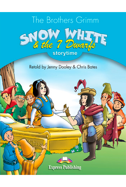 SNOW WHITE &amp; 7 DWARFS Livro de leitura + aplicação