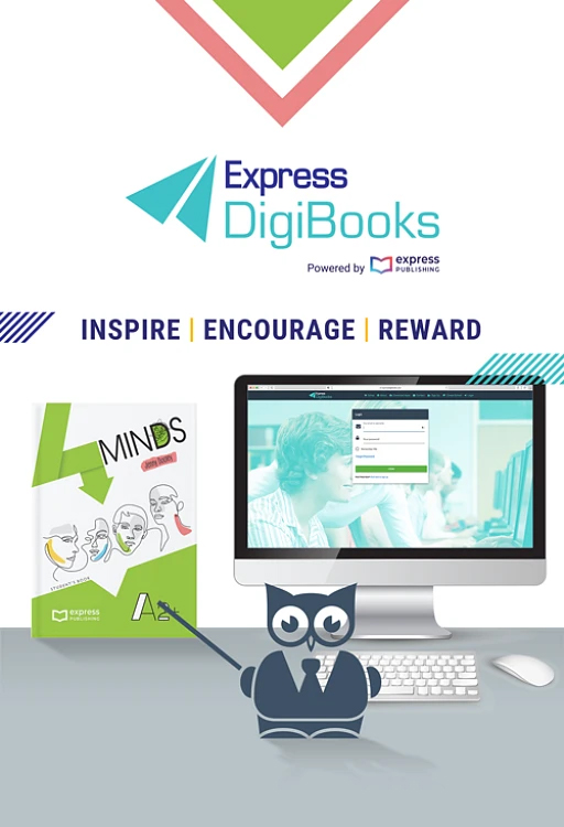 4 MINDS A2+ Licença Digibooks do livro do aluno