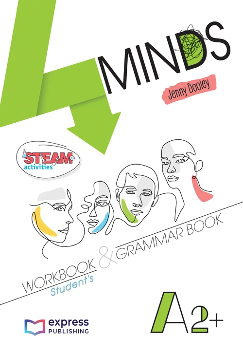 4 MINDS A2+ Livro de exercícios e gramática + Digibooks