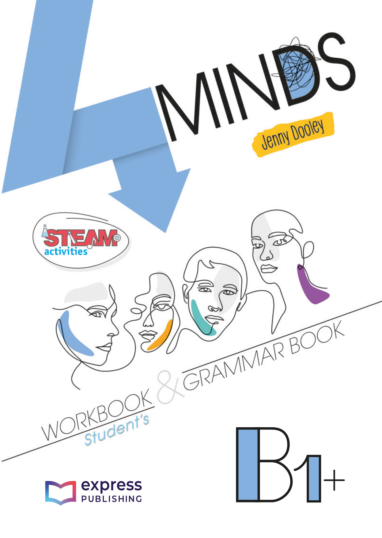 4 MINDS B1+ Livro de exercícios e gramática + Digibooks