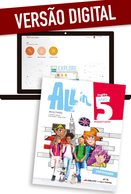 ALL IN 5.º ANO - VERSÃO DIGITAL Livro do aluno