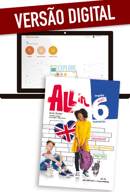 ALL IN 6.º ANO - VERSÃO DIGITAL Livro de exercícios