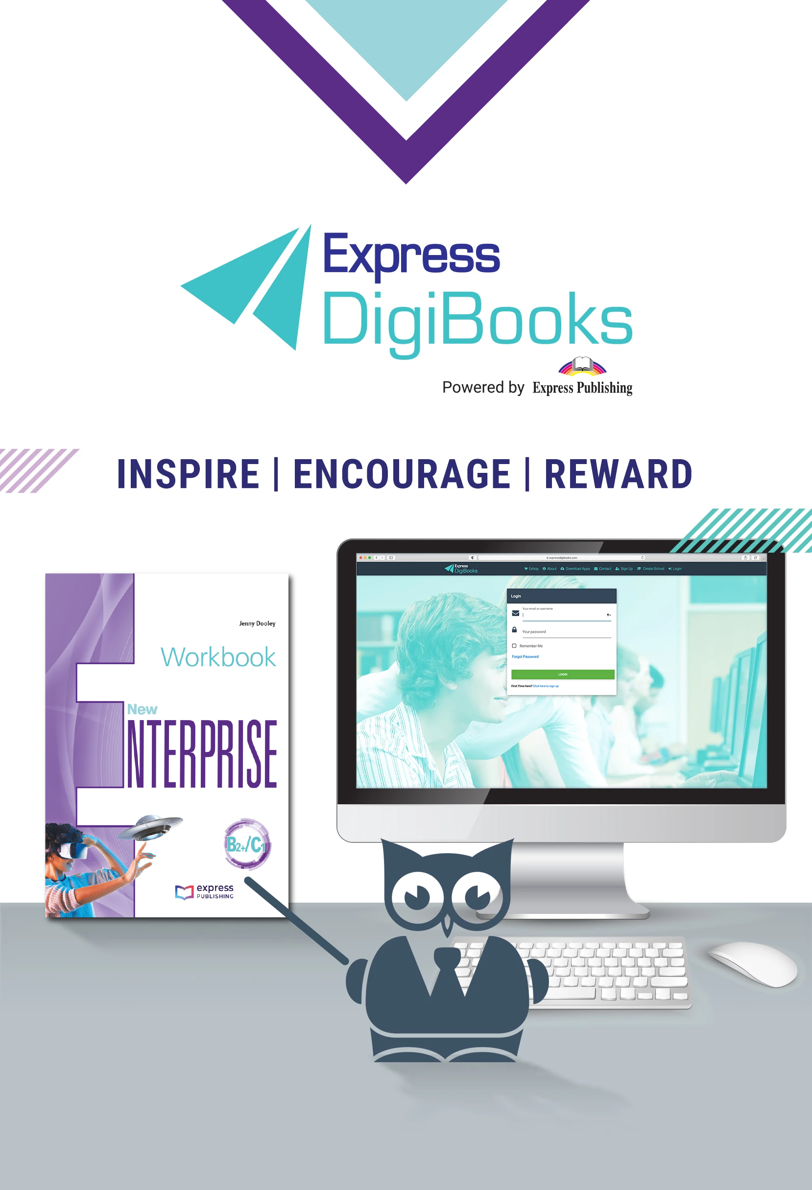 NEW ENTERPRISE B2+/C1 Licença Digibooks do livro de exercícios