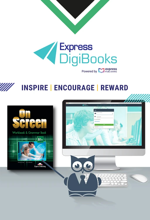 ON SCREEN B1+ Licença Digibooks do livro de exercícios e gramática