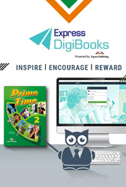 PRIME TIME 2 Licença Digibooks do livro de exercícios e gramática