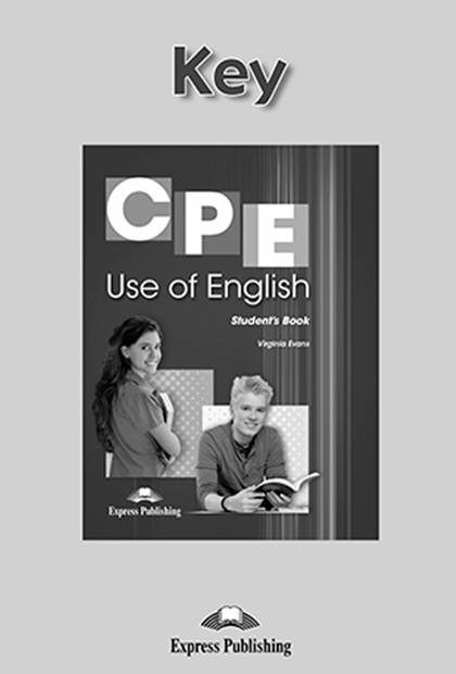 CPE USE OF ENGLISH 1 Soluções